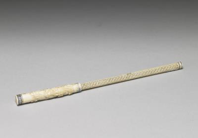 图片[2]-Carved ivory writing brush, Qing dynasty (1644-1911)-China Archive